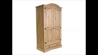 Birlea Corona 2 Door 1 Drawer Wardrobe [upl. by Ynavoj]