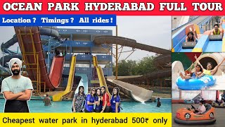 Ocean park hyderabad 2024  ocean park hyderabad ticket price  Ocean park hyderabad water park [upl. by Delacourt]