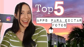 APLICACIONES PARA EDITAR FOTOS  MI TOP 5 GRATIS [upl. by Thebault457]