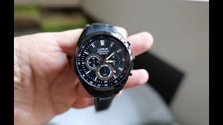 Lorus chronograph watch after one year [upl. by Llert229]