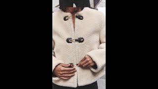 Zara Double Faced Toggle Jacket Review  Does It Live Up to the Hype [upl. by Alisun]