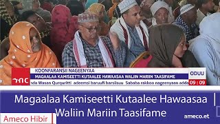 AMECO HIBIR Magaalaa Kamiseetti Kutaalee Hawaasaa Waliin Taasifame 29022017 [upl. by Mirabella394]