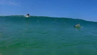 Cornwall 2021  Surfing at Godrevy Beach [upl. by Nigrom]