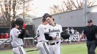 HIGHLIGHTS  SEMO Baseball vs Murray State  22124 [upl. by Ecnaled]