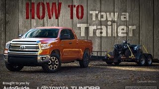 TRAILER TOWING TIPS FOR A PICKUP [upl. by Trinl378]