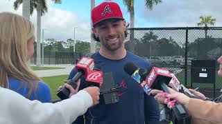 Charlie Culberson attempting to return to majors as a pitcher [upl. by Violeta]