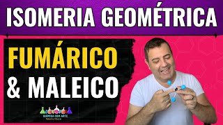 💡 Fumárico e Maleico  Isomeria Geométrica  Química Orgânica [upl. by Nylrahc660]