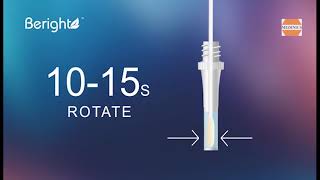 MEDINICS  BERIGHT SARSCoV2 Antigen Rapid Test Nasal Swab Home Use [upl. by Columbus]