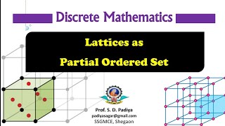 Lattices as Partial Ordered Set in Discrete Mathematics [upl. by Sida]