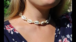 TUTO  Collier coquillage [upl. by Weston]