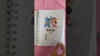 Agenda Perpetua de Stitch stitch agendastitch agendaperpetua agenda viralvideo moana disney [upl. by Kcirrad114]