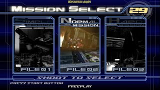 Virtua Cop 3 Full Game Cxbx Demulshooter two players [upl. by Kcid]