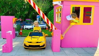 JUMPING CARS Ball Pool  Cartoon Cars Videos for Kids Cartoons for Children  Kids Cars Cartoons [upl. by Konstanze]