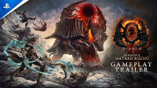 Diablo IV  Season of Hatred Rising Gameplay Trailer  PS5 amp PS4 Games [upl. by Akilak]