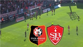 STADE RENNAIS VS BRESTOIS  PES 2021 GAMEPLAY [upl. by Osnofedli]