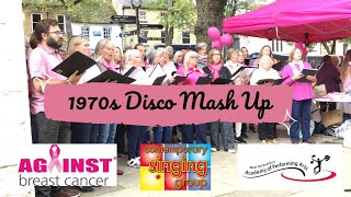 Disco MashUp  WOAPA singers perform for Witney In Pink [upl. by Ijar]