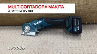 Multicortadora a Bateria CP100D 12V CXT  Makita [upl. by Lindley15]