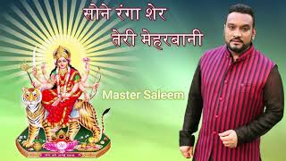 Sone Range Shera Teri Meharbani  Master Saleem [upl. by Jenei496]