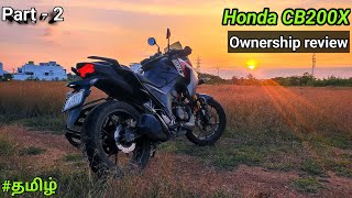 My Honda CB200X💥 20000 km Ownership review😈Best all time bike worth aa onroad price in tamil [upl. by Ittam]