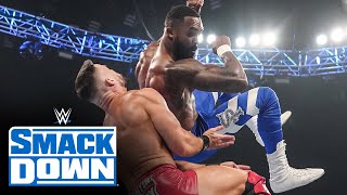 The Street Profits vs ATown Down Under in a title match SmackDown highlights May 3 2024 [upl. by Holder]