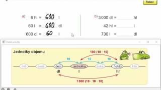 Základní převody jednotek objemu Mat mat pro 4roč 1 díl str 53 cv 3 [upl. by Dorcea896]