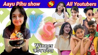 Aayu And Pihu Show vs All Youtubers Comparison ❓aayuandpihushow pragativerma [upl. by Alletse236]