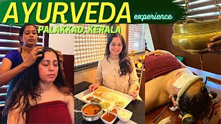 AYURVEDA Therapy  Shirodhara Treatment Massage Traditional Food in Palakkad Kerala [upl. by Gemma]