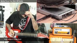 Guitare Xtreme  76  Comparatif wah wah  Morley Power Fuzz Wah Cliff Burton [upl. by Llerraj]