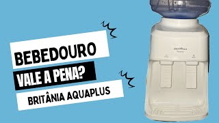 BEBEDOURO BRITÂNIA AQUAPLUS ÁGUA NATURAL E GELADA  VALE A PENA [upl. by Burley]