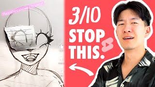 RATING YOUTUBE SHORTS ART TUTORIALS 😭 6 [upl. by Normy]