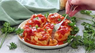 Skillet Tomato Chicken Breast Dinner  Bunnys Warm Oven [upl. by Angadresma150]