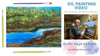 Oil Painting Video Real Time Video Tutorial [upl. by Frolick]