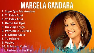 Marcela Gandara 2024 MIX Grandes Exitos  Supe Que Me Amabas Tu Estas Aqui Tú Estás Aquí Dame [upl. by Guthry879]