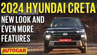 2024 Hyundai Creta facelift  Price features and more  Walkaround  Autocar India [upl. by Aihsemaj]