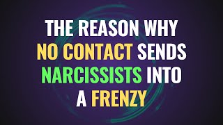 The Reason Why NO CONTACT Sends Narcissists Into a Frenzy  NPD  Narcissism Backfires [upl. by Nosned]