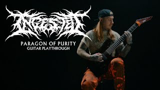 Ingested  Paragon of Purity  Sean Hynes  Guitar Playthrough [upl. by Oconnor]