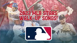 2023 MLB STARS WALKUP SONGS  PART 1 [upl. by Melnick]