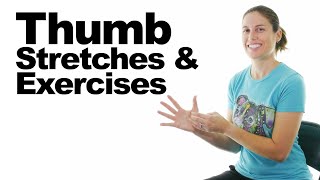 7 Thumb Joint CMC Stretches amp Exercises [upl. by Biel51]