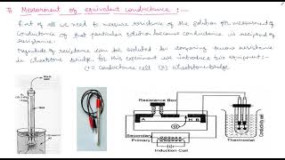 Measurement of equivalent conductanceBSc2nd year Unit4 [upl. by Ylera]