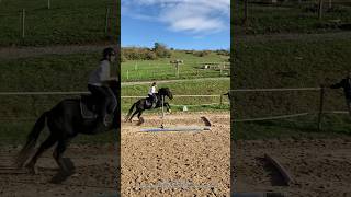 Merci à ma nouvelle monitrice 💗 sport horse poney equitation equestrian club cheval [upl. by Rockel]