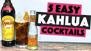 5 Easy Kahlua Cocktails you can make at home  Steve the Barman [upl. by Neela]