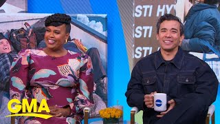 Conrad Ricamora and Natasha Rothwell talk Hulu series How To Die Alone [upl. by Berneta]