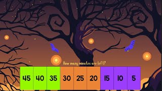 45 Minute Small Group Timer 15 Minute Intervals  Visual Progress Timer  October November Fall [upl. by Ellinnet]