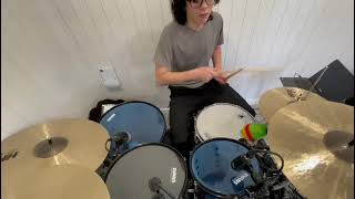 Hit Me  Dirty Loops Rockschool Grade 8 Drums cover  Bryce Gersbach [upl. by Rennane116]