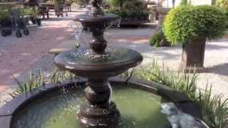 Garden Fountain Sounds  Wall Fountains Large Fountains amp More at TheGardenGatescom [upl. by Eneluqcaj700]