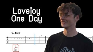 One Day  Lovejoy  Easy Guitar Tabs [upl. by Ivanna]