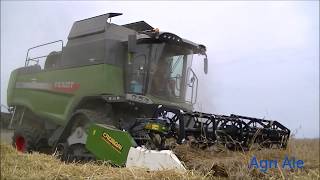 TRAILER NEW Fendt 5275 C Camso Triticale 2017  Fendt 514 [upl. by Mikihisa]