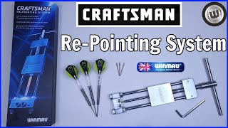 Winmau Craftsman Darts RePointing System  I Got A HUGE Deal [upl. by Nagam330]