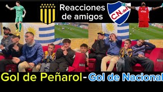 Nacional vs Peñarol 87 11 FINAL🏆 intermedio REACCIONES DE HINCHAS nacional peñarol [upl. by Stock399]