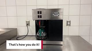 How to Clean a Bunn Coffee Machine [upl. by Epstein]